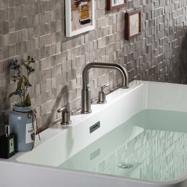 high flow deck tub faucet