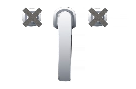 concrete faucet handles