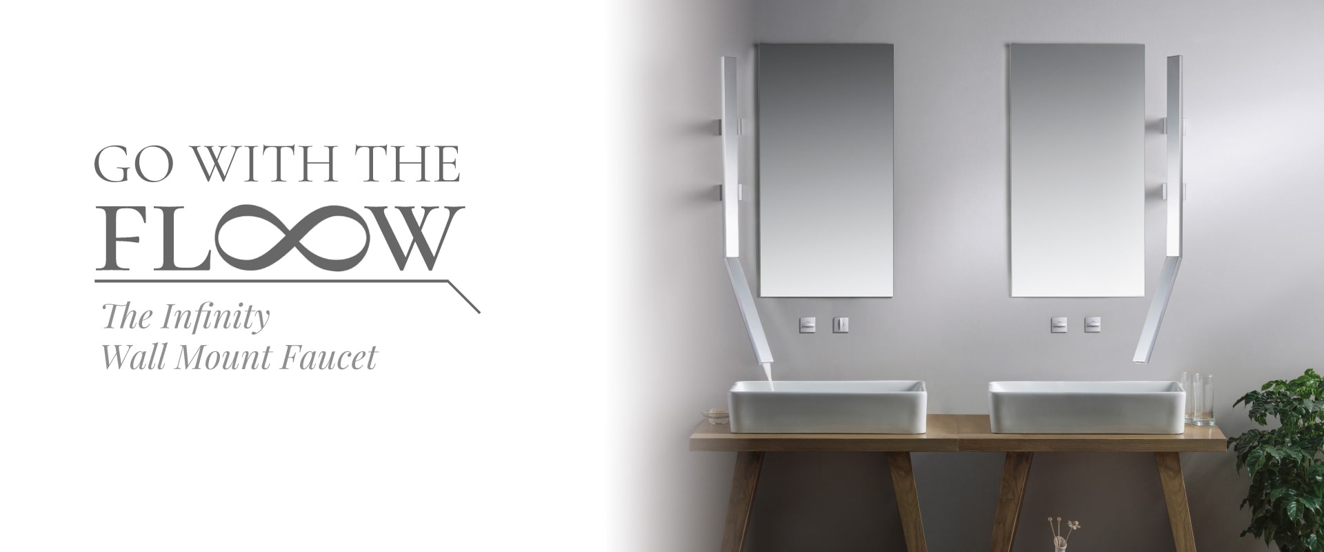 Designer Wall Mount Faucet