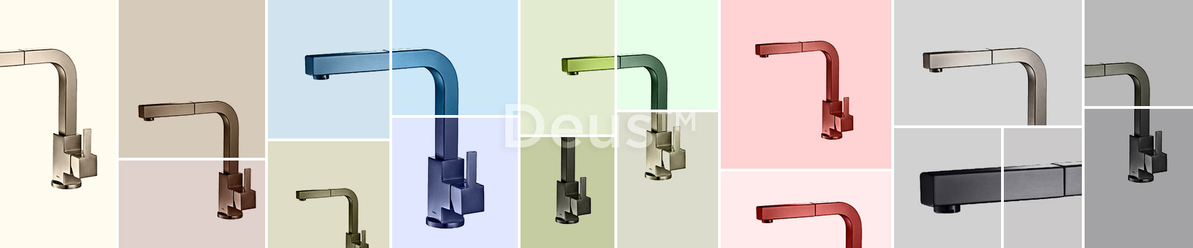 colored kitchen faucet