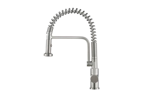 stainless steel spring kitchen faucet