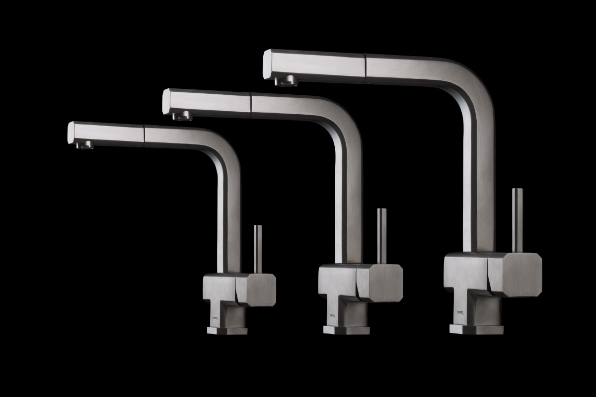 stainless steel prep faucet