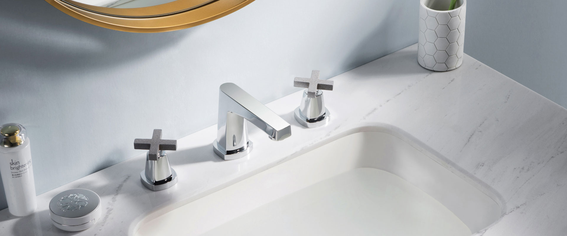 Transitional Bathroom Faucet