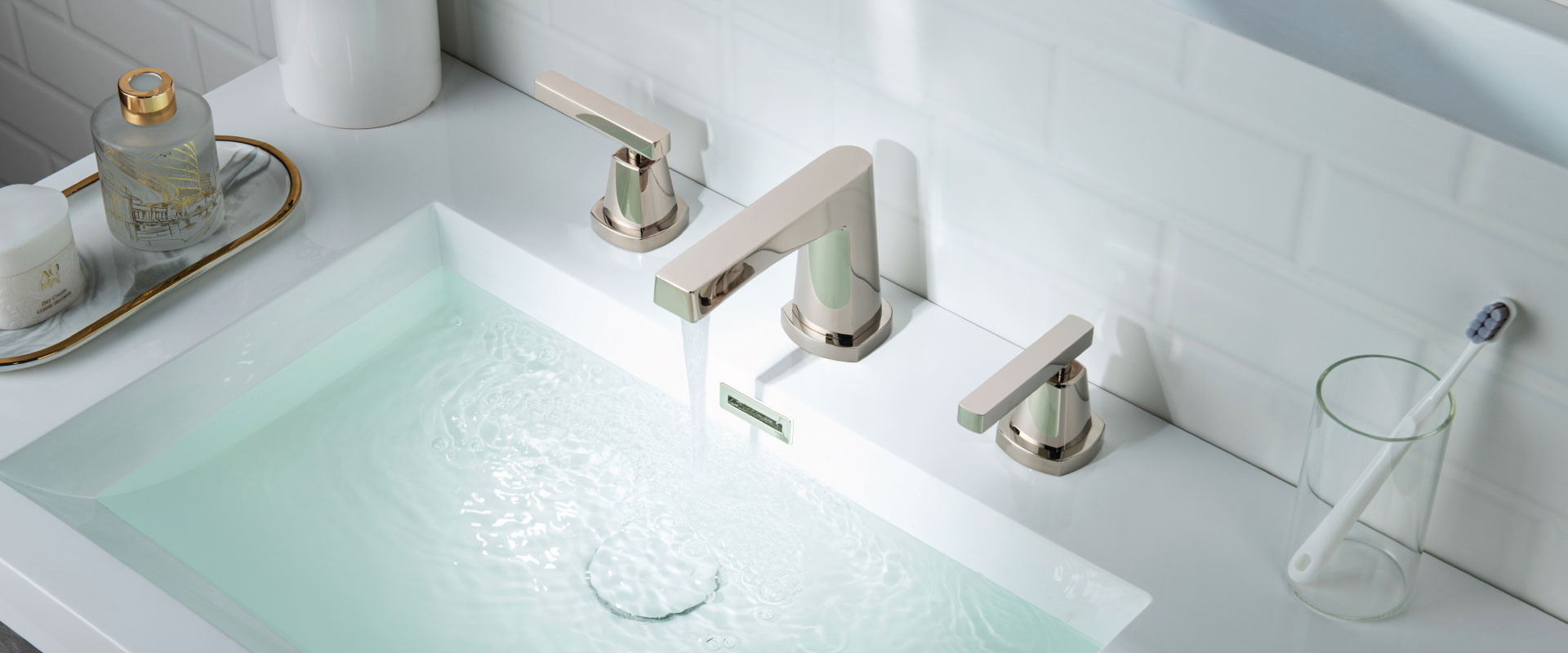 Classical Sink Faucet Polished Nickel