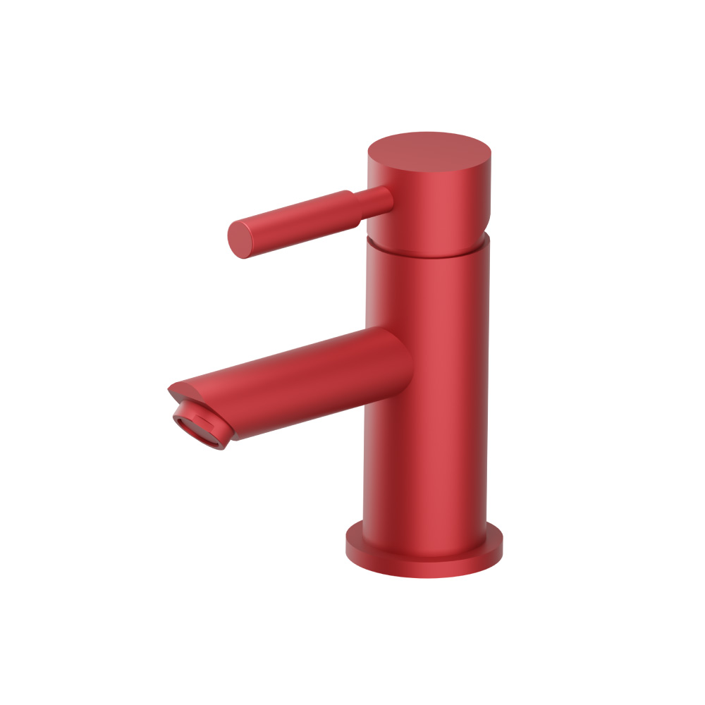 Single Hole Bathroom Faucet | Deep Red