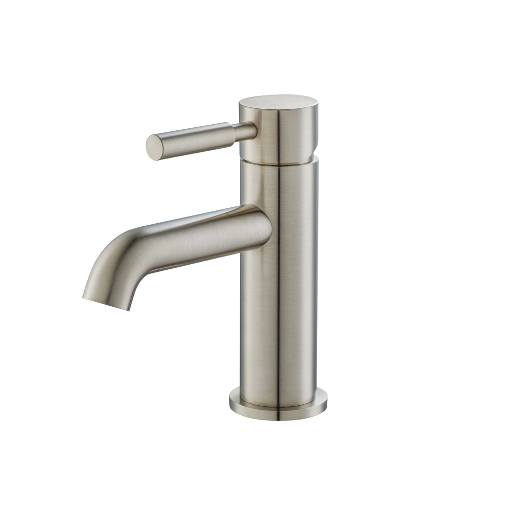 Single Hole Bathroom Faucet | Brushed Nickel PVD