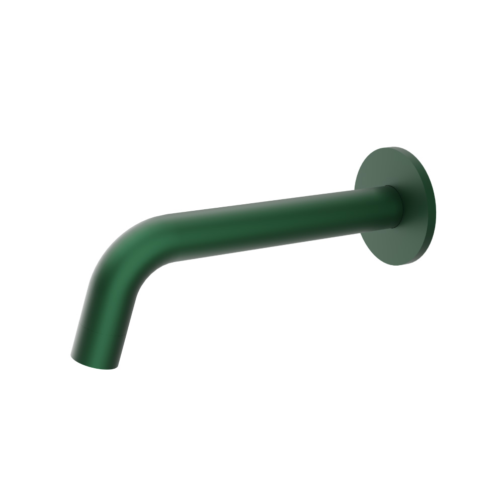 Wall Mount Non Diverting Tub Spout | Leaf Green