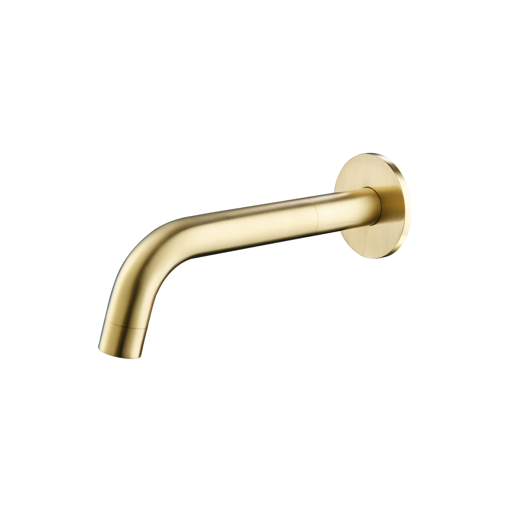 Wall Mount Non Diverting Tub Spout | Satin Brass PVD