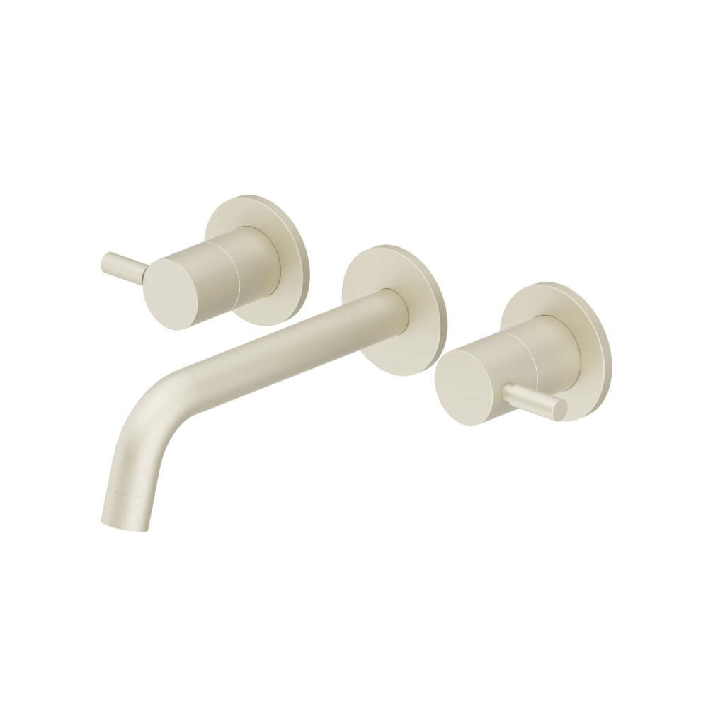 Two Handle Wall Mounted Tub Filler | Light Tan