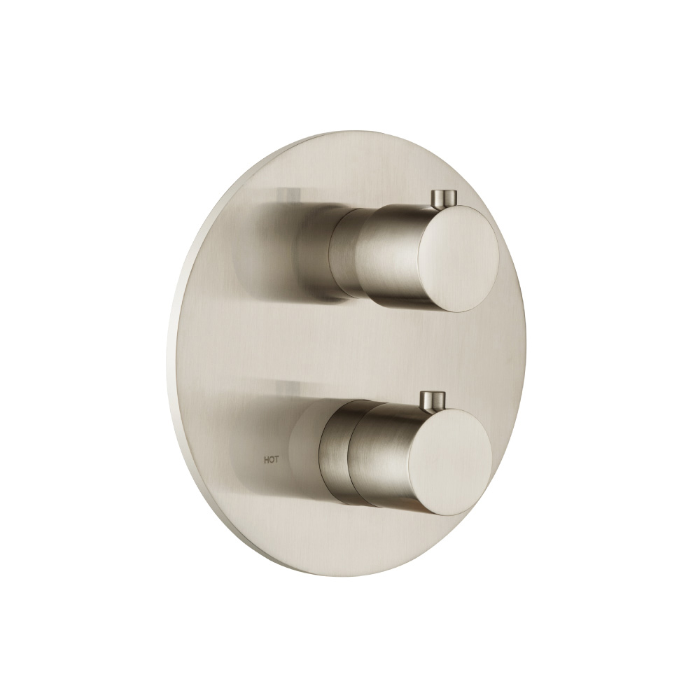 3/4 " Thermostatic Valve & Trim - With 2-Way Diverter - 2 Output | Brushed Nickel PVD