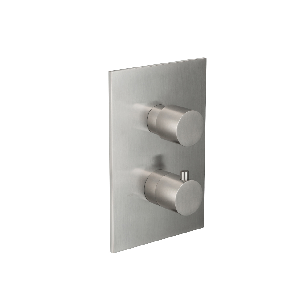 3/4" Thermostatic Shower Valve & Trim - 1 Output | Brushed Nickel PVD