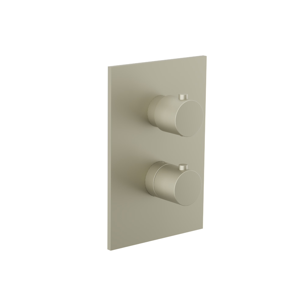 3/4" Thermostatic Valve & Trim - 3 Output | Light Verde
