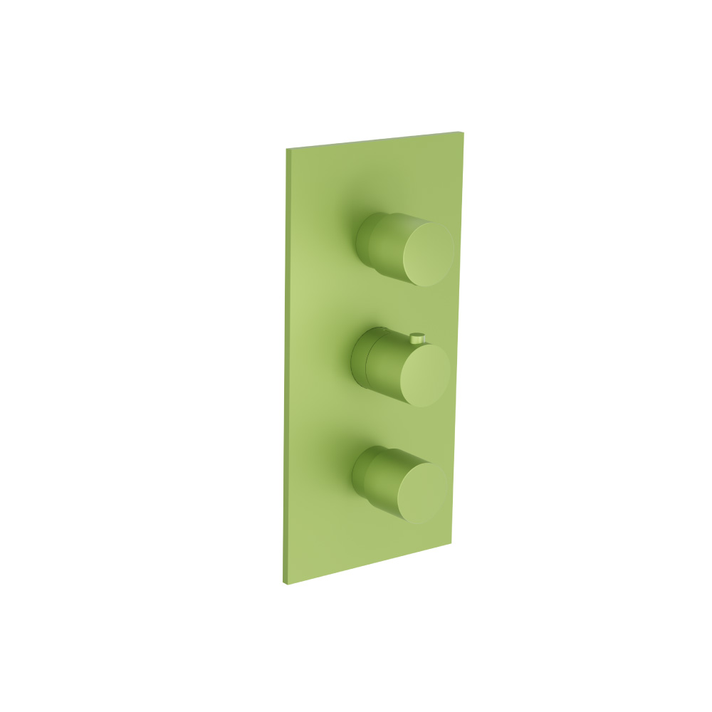 3/4" Thermostatic Valve With Trim - 3 Output | Isenberg Green