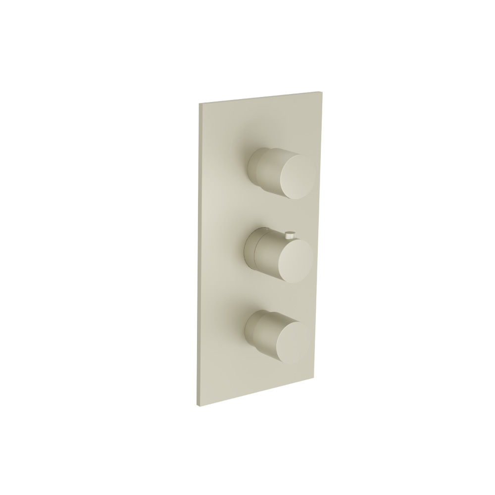 3/4" Thermostatic Valve With Trim - 3 Output | Light Verde
