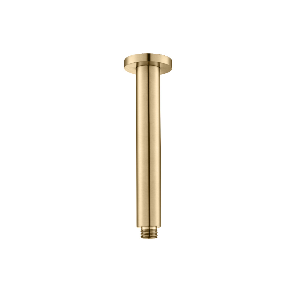 Ceiling Mount Shower Arm - 6" | Brushed Bronze PVD
