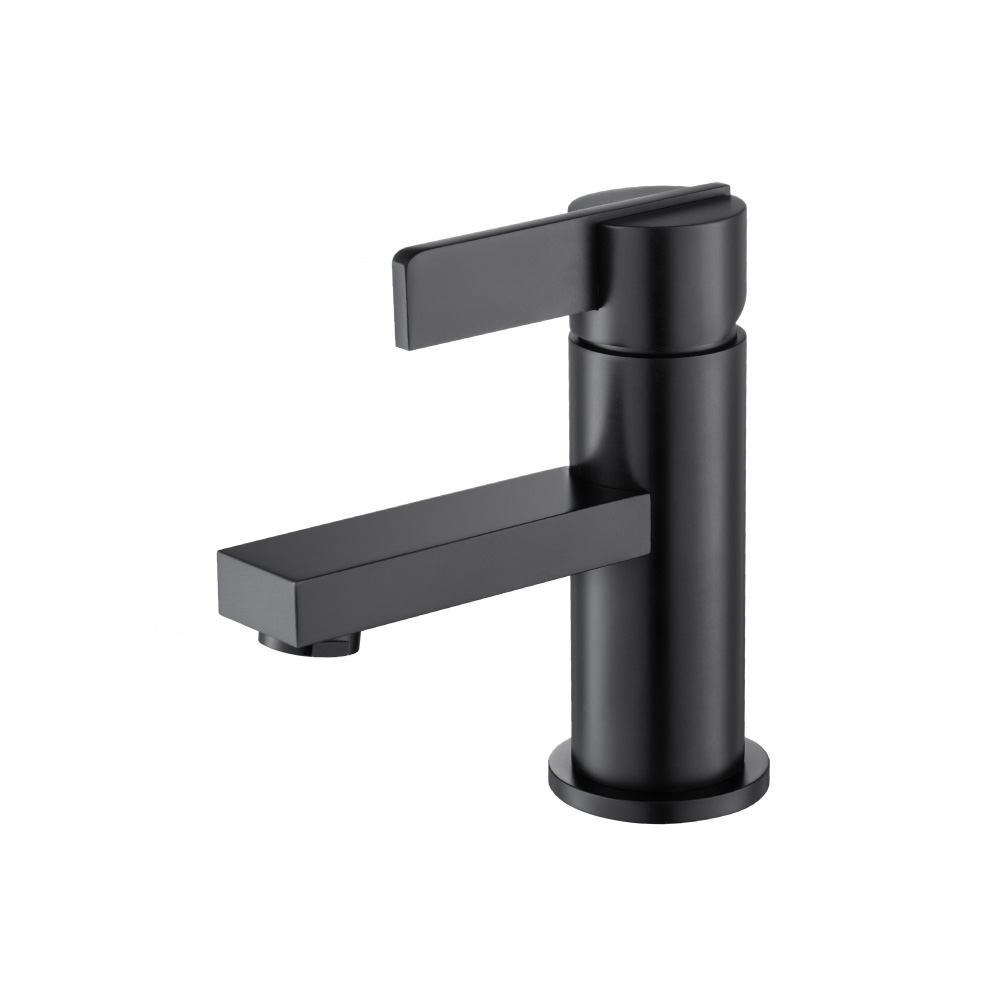 Single Hole Bathroom Faucet | Matte Black