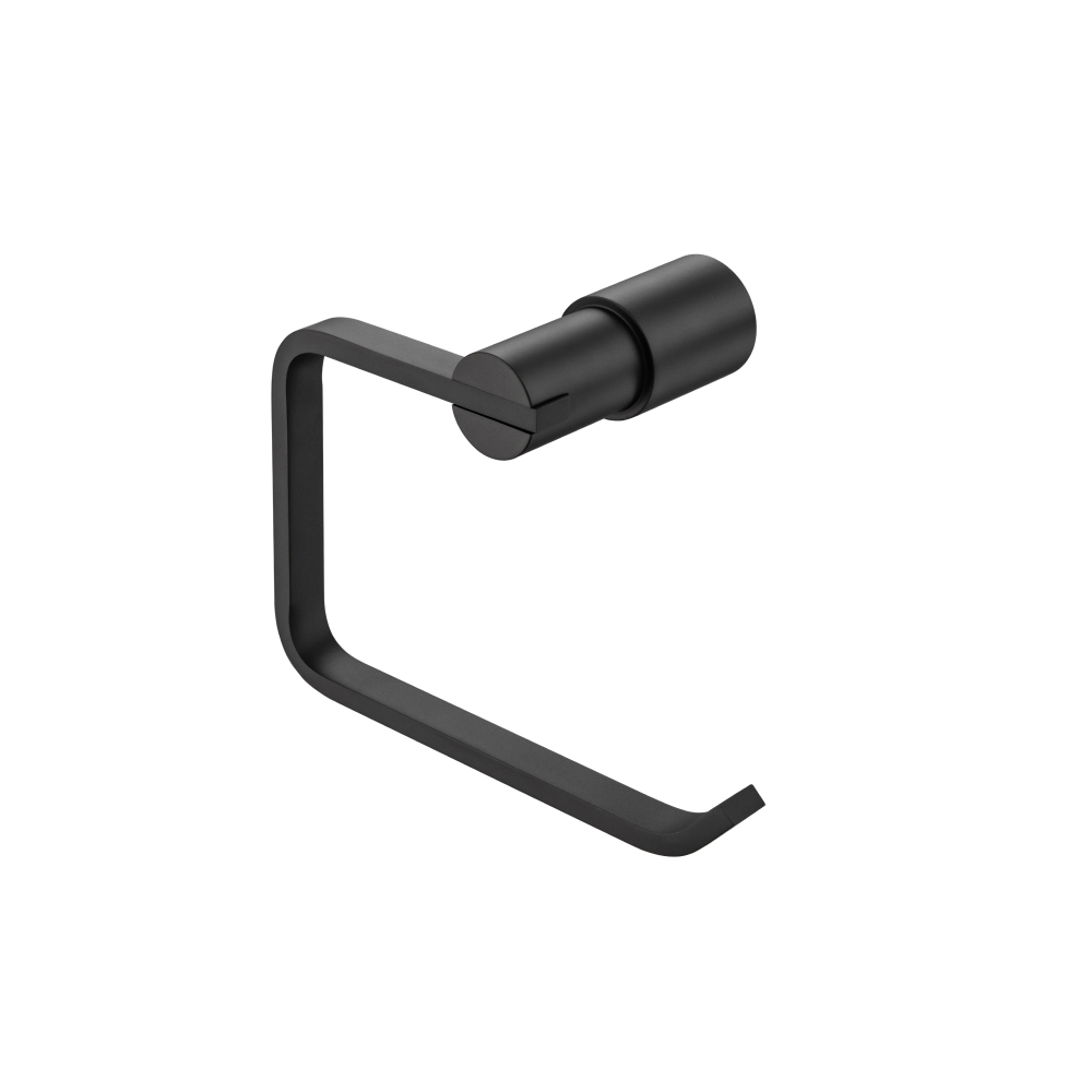 Brass Toilet Paper Holder | Matte Black