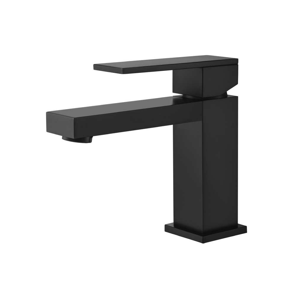 Single Hole Bathroom Faucet | Matte Black