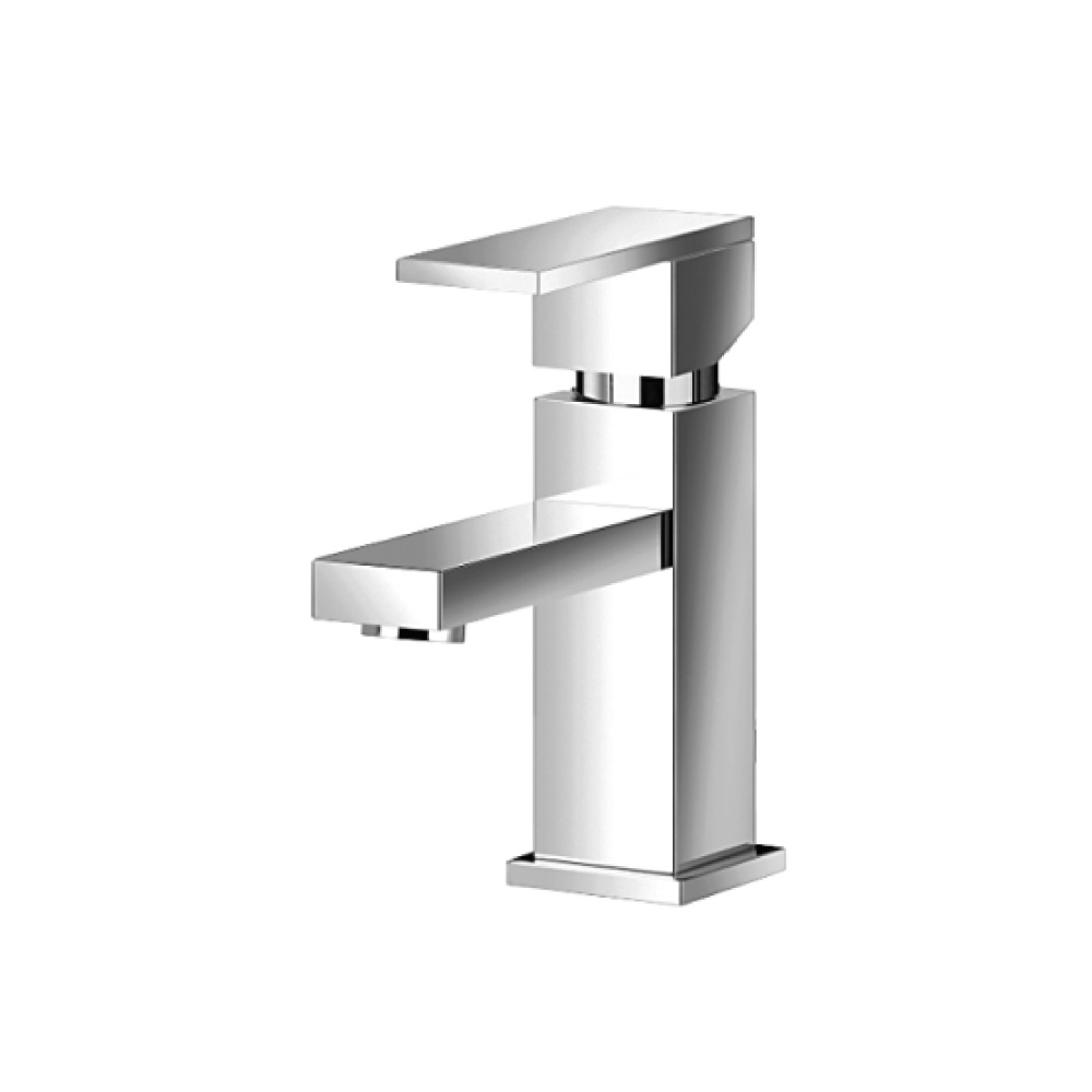 Single Hole Bathroom Faucet | Brushed Nickel PVD