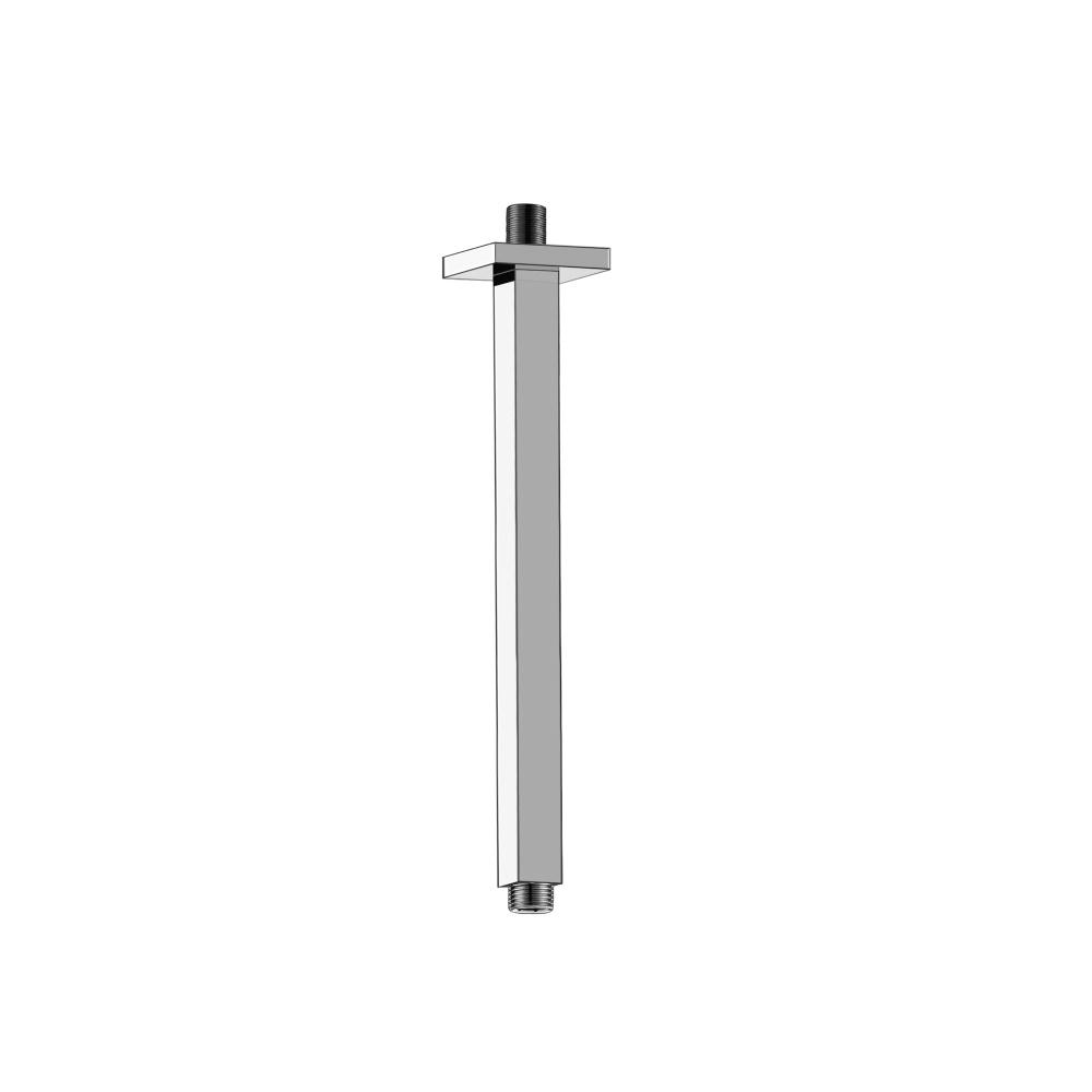 Ceiling Mount Shower Arm - 12" | Polished Nickel PVD