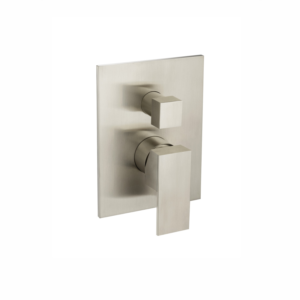 Tub / Shower Trim With Pressure Balance Valve & Integrated 2-Way Diverter - 2-Output | Brushed Nickel PVD