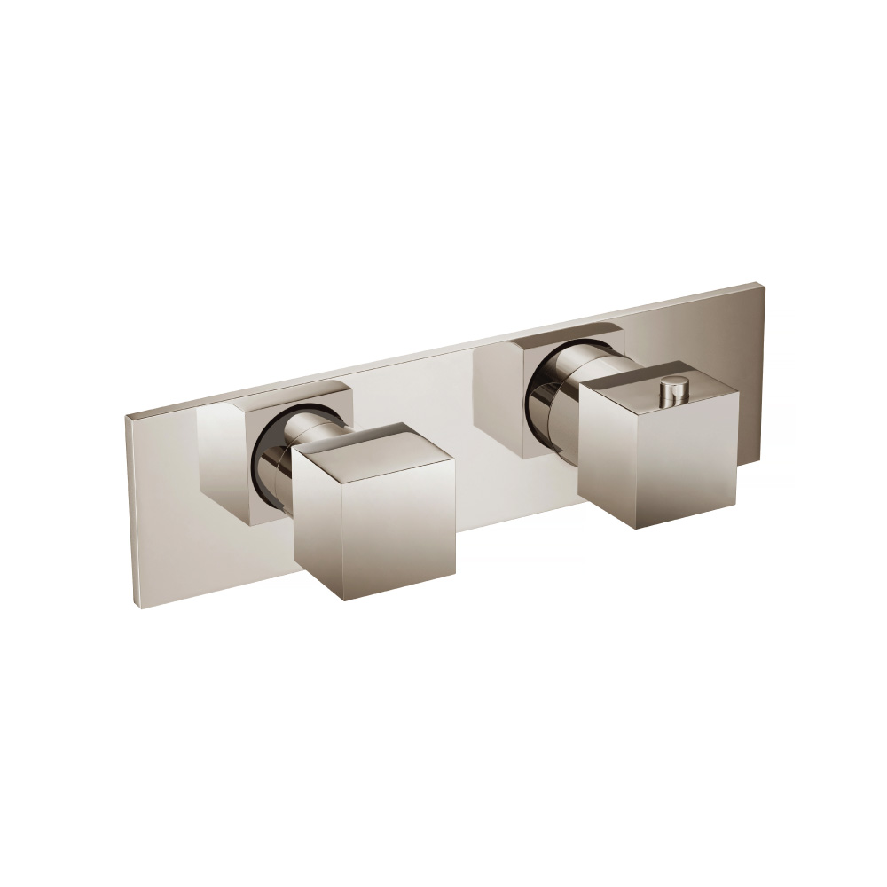 3/4" Horizontal Thermostatic Shower Valve % Trim - 1 Ouptut | Polished Nickel PVD