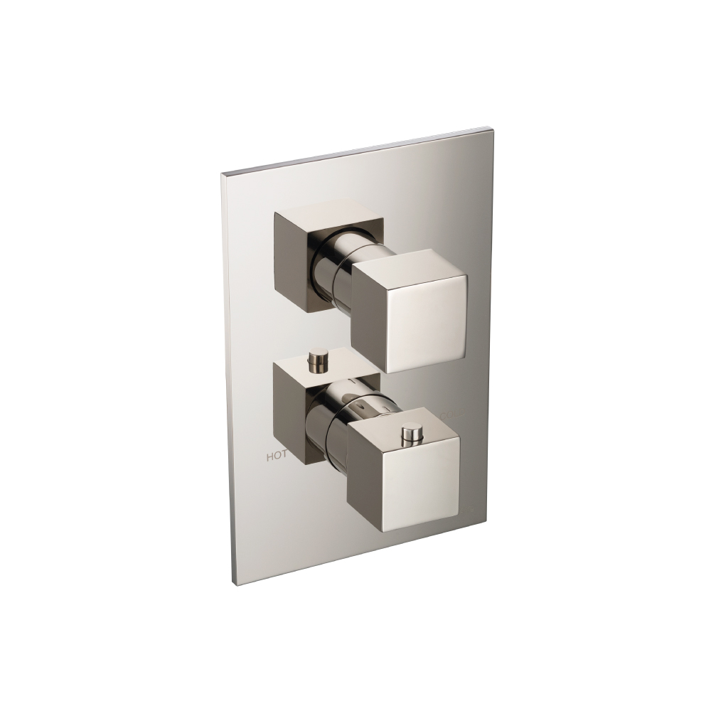 3/4" Thermostatic Valve & Trim - 3 Output | Polished Nickel PVD