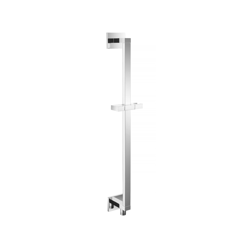 Shower Slide Bar With Integrated Wall Elbow | Brushed Nickel PVD