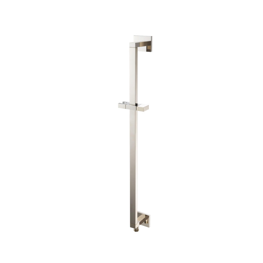 Shower Slide Bar With Integrated Wall Elbow | Polished Nickel PVD