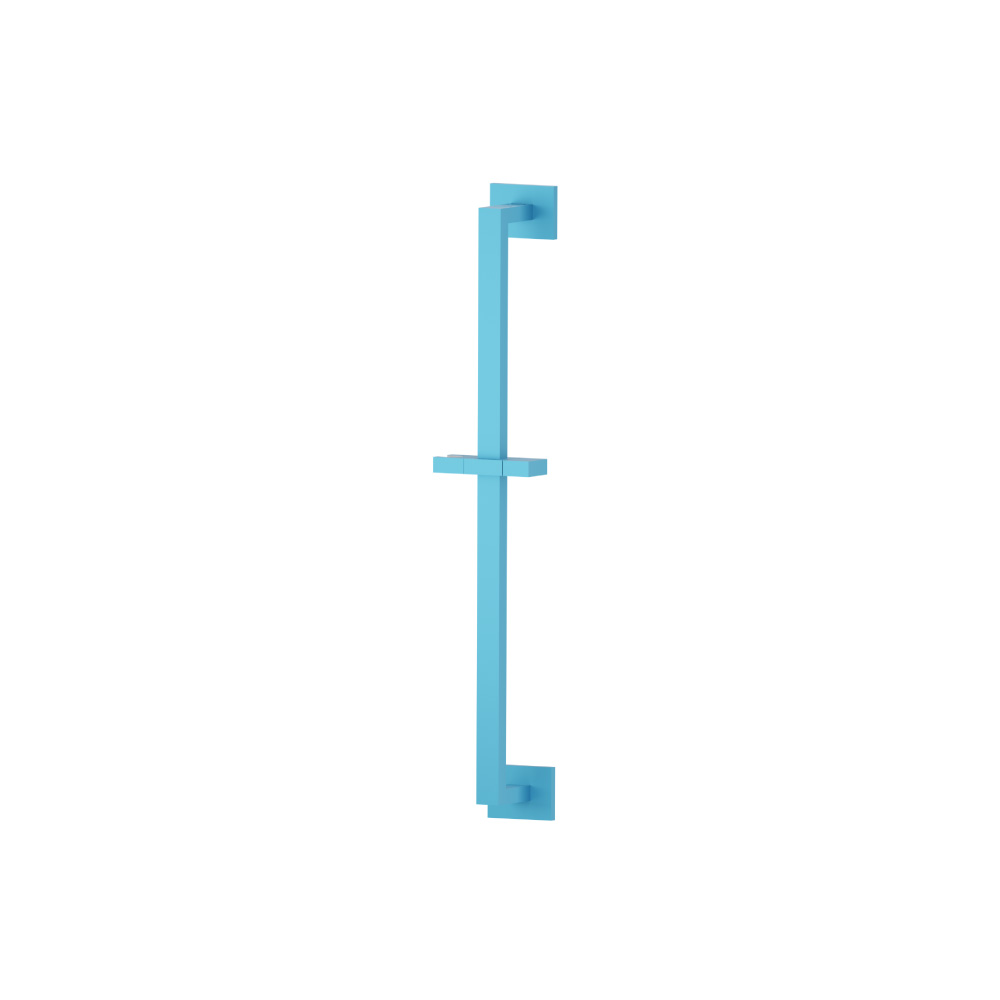 Shower Slide Bar With Integrated Wall Elbow | Sky Blue