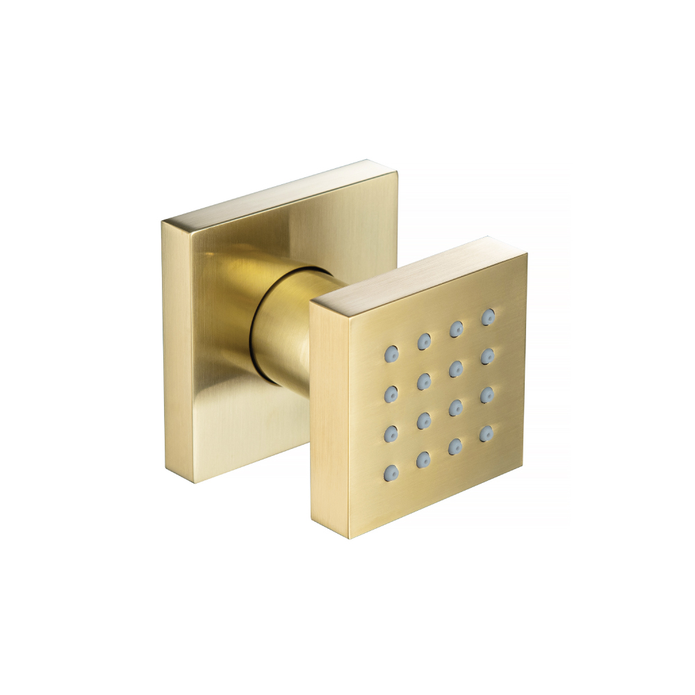 Body Jet - With Swivel Action | Satin Brass PVD