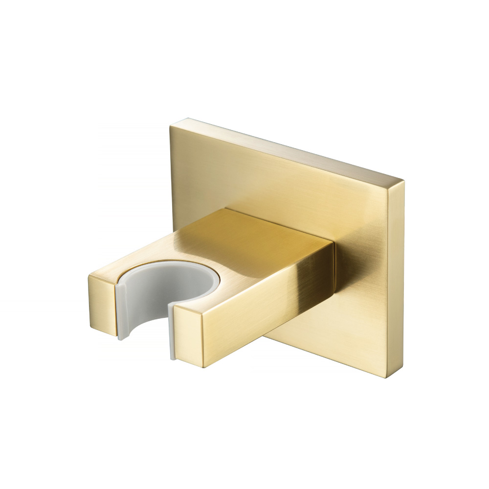 Hand Shower Holder | Satin Brass PVD