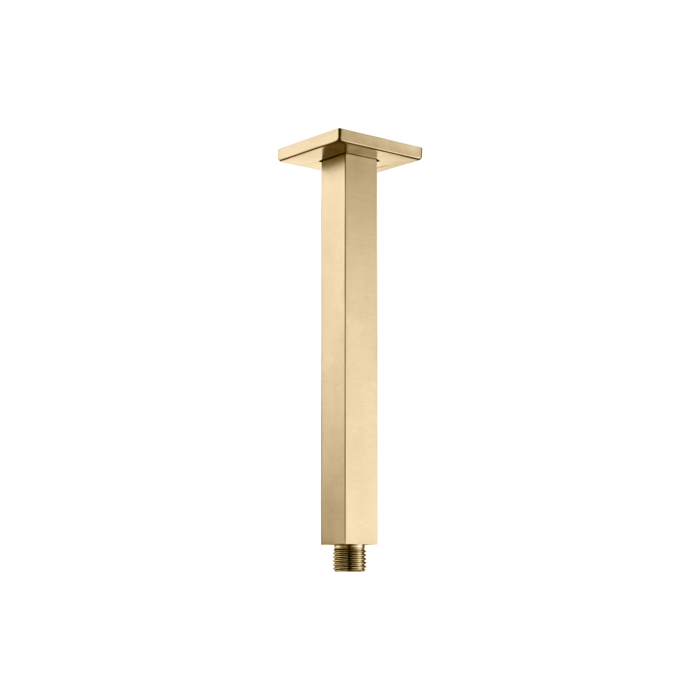 Ceiling Mount Shower Arm - 8" | Brushed Bronze PVD