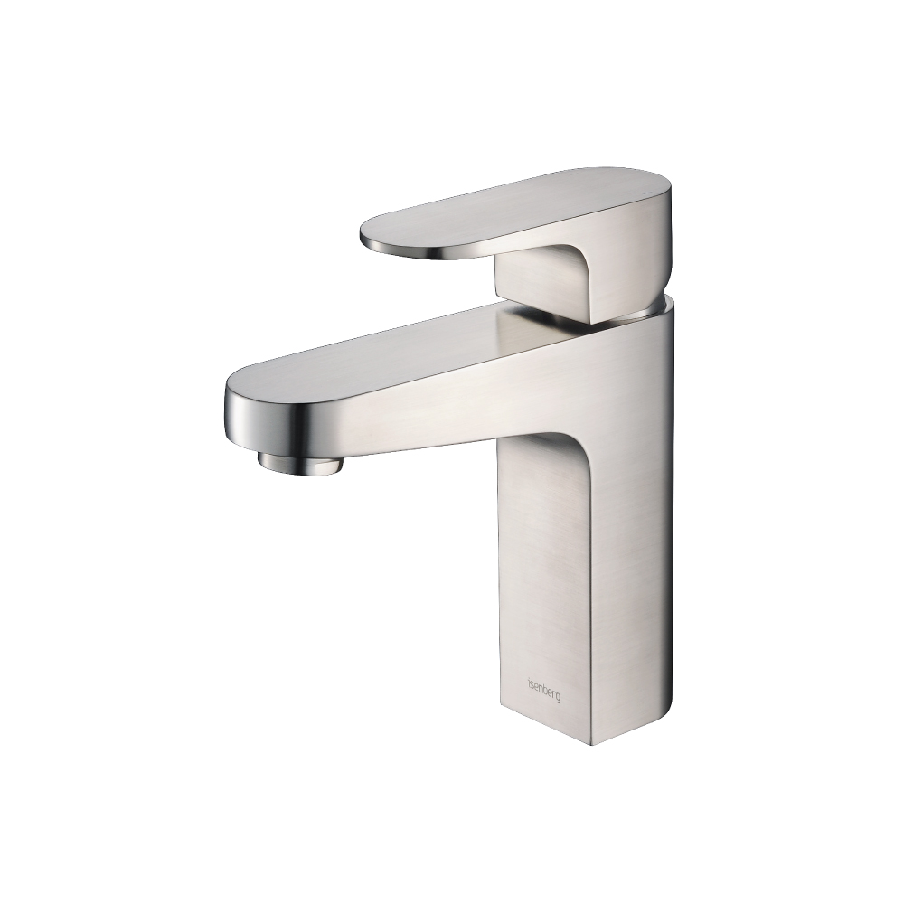 Single Hole Bathroom Faucet | Brushed Nickel PVD