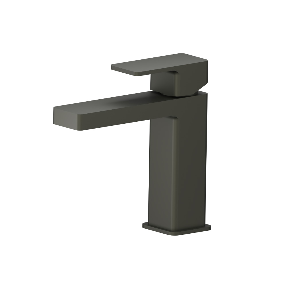 Single Hole Bathroom Faucet | Dark Grey