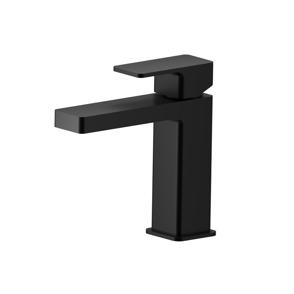 Single Hole Bathroom Faucet | Gloss Black