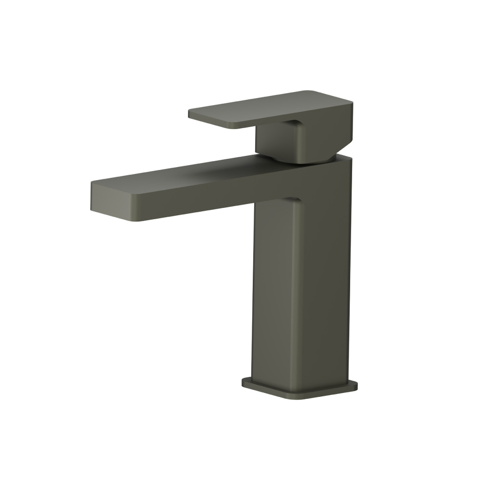 Single Hole Bathroom Faucet | Gun Metal Grey