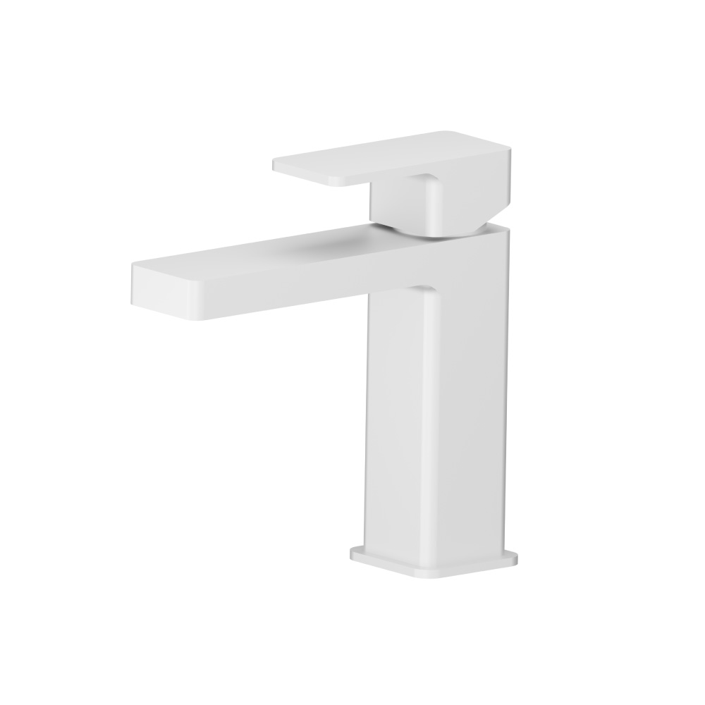 Single Hole Bathroom Faucet | Gloss White