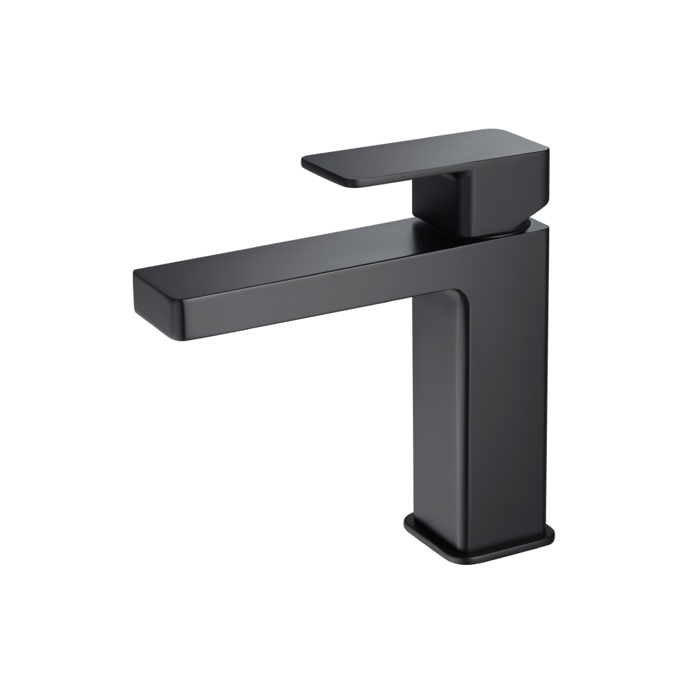 Single Hole Bathroom Faucet | Matte Black