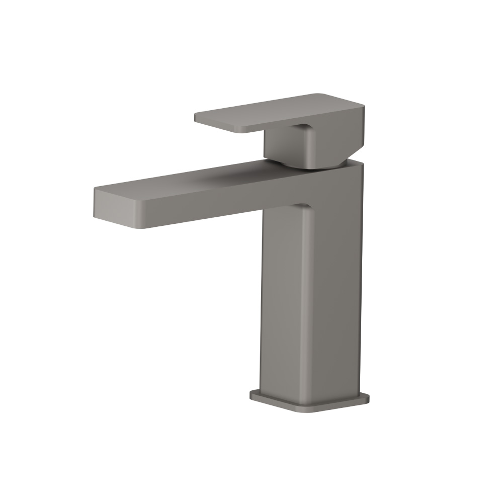 Single Hole Bathroom Faucet | Steel Grey