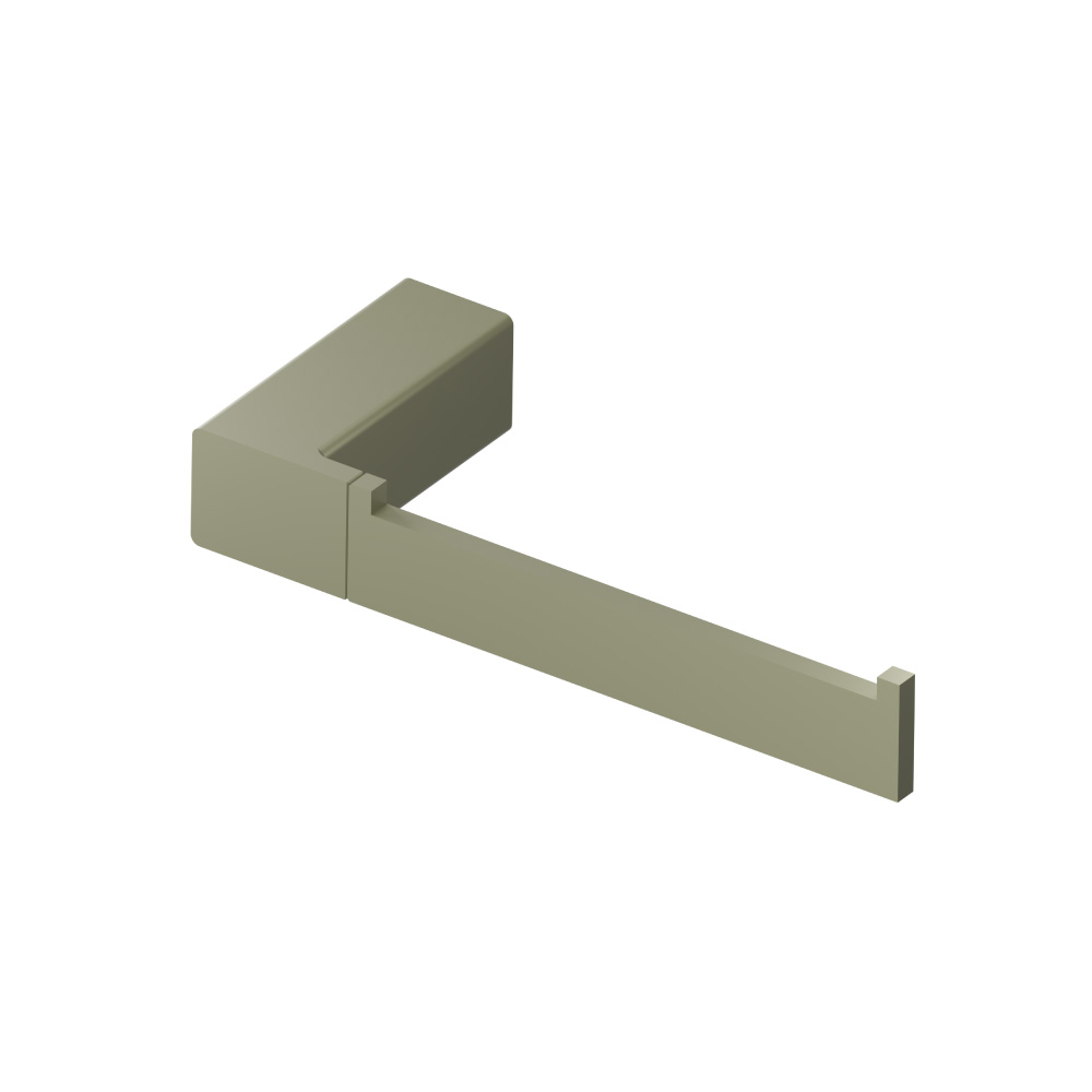 Brass Toilet Paper Holder | Army Green