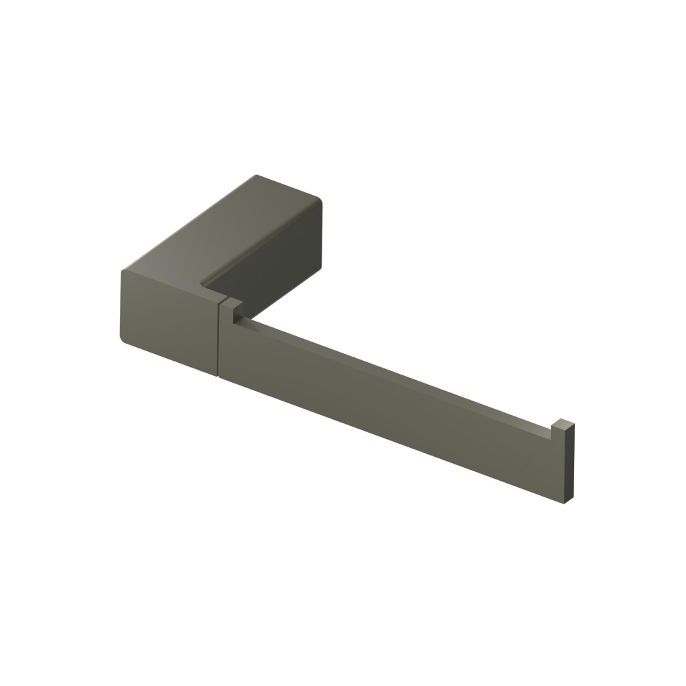 Brass Toilet Paper Holder | Gun Metal Grey