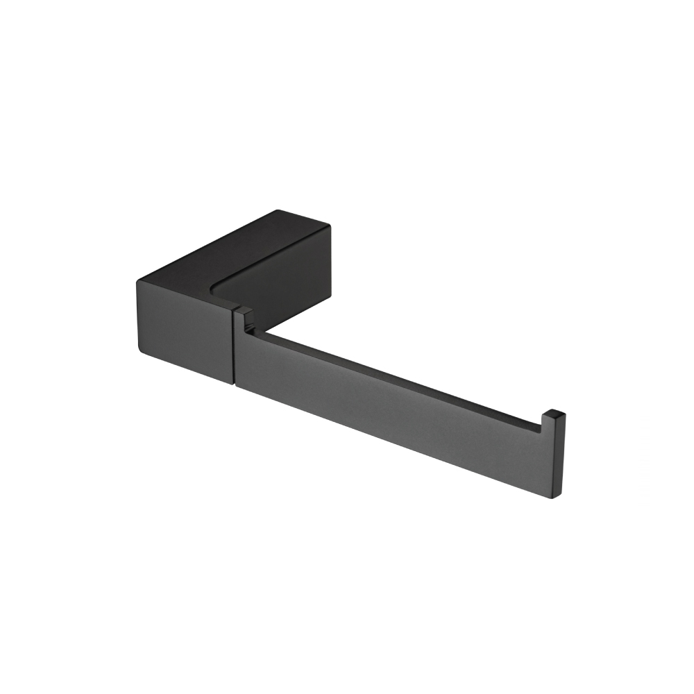 Brass Toilet Paper Holder | Matte Black