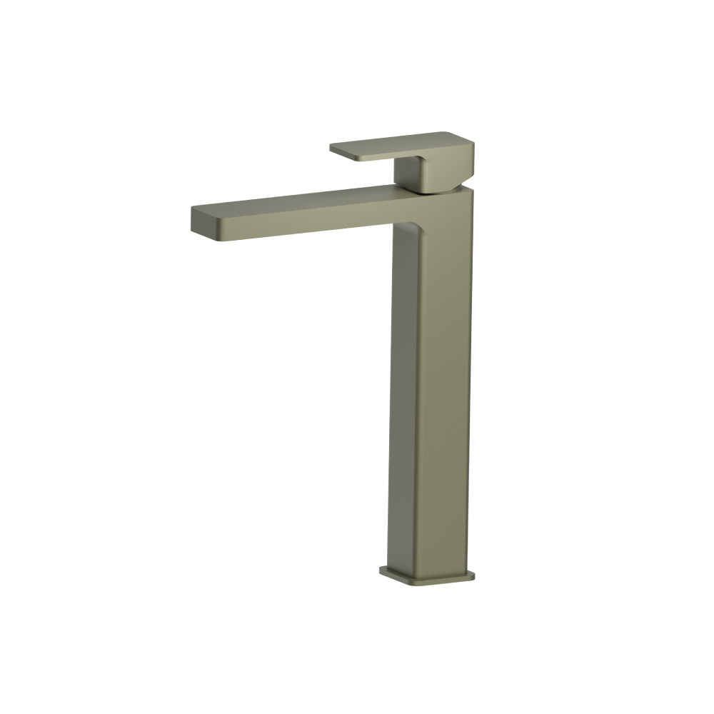 Single Hole Vessel Faucet | Army Green