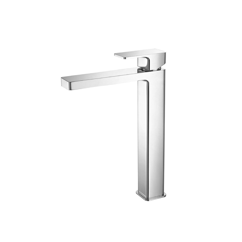 Single Hole Vessel Faucet | Brushed Nickel PVD