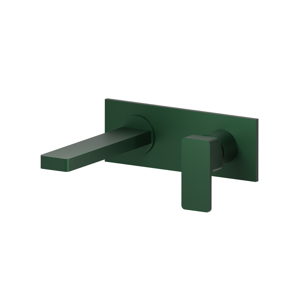 Single Handle Wall Mounted Bathroom Faucet | Leaf Green