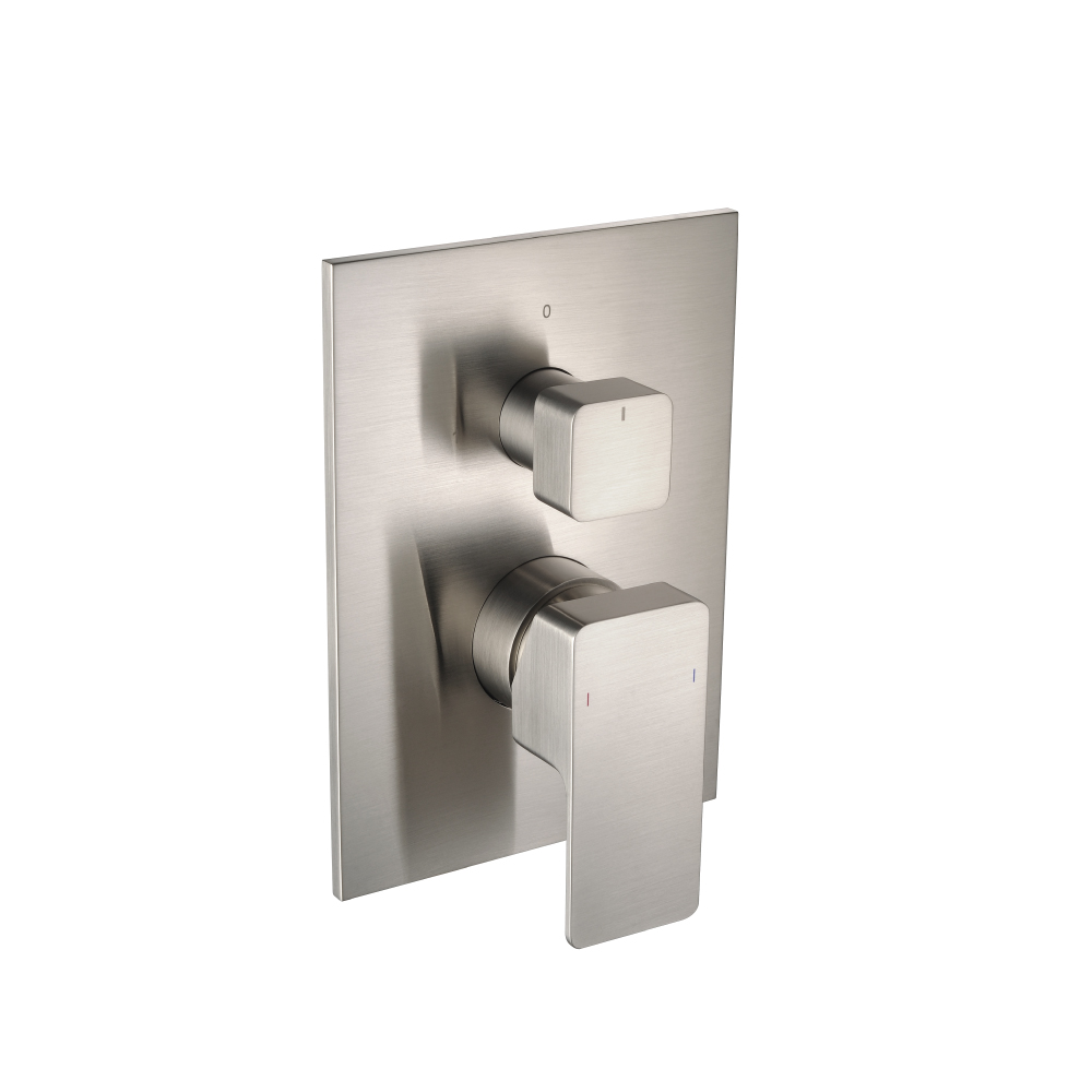 Tub / Shower Trim - 2-Output | Brushed Nickel PVD