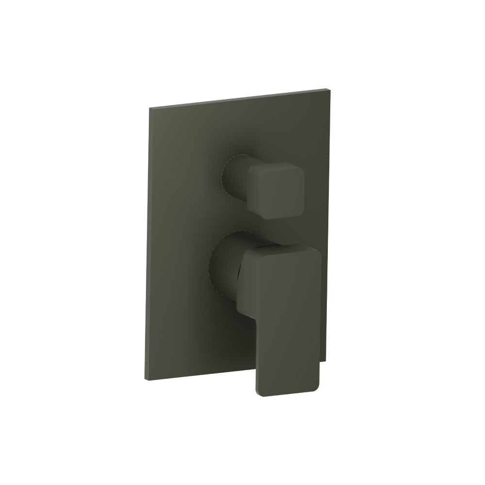 Tub / Shower Trim With Pressure Balance Valve - 2-Output | Gun Metal Grey