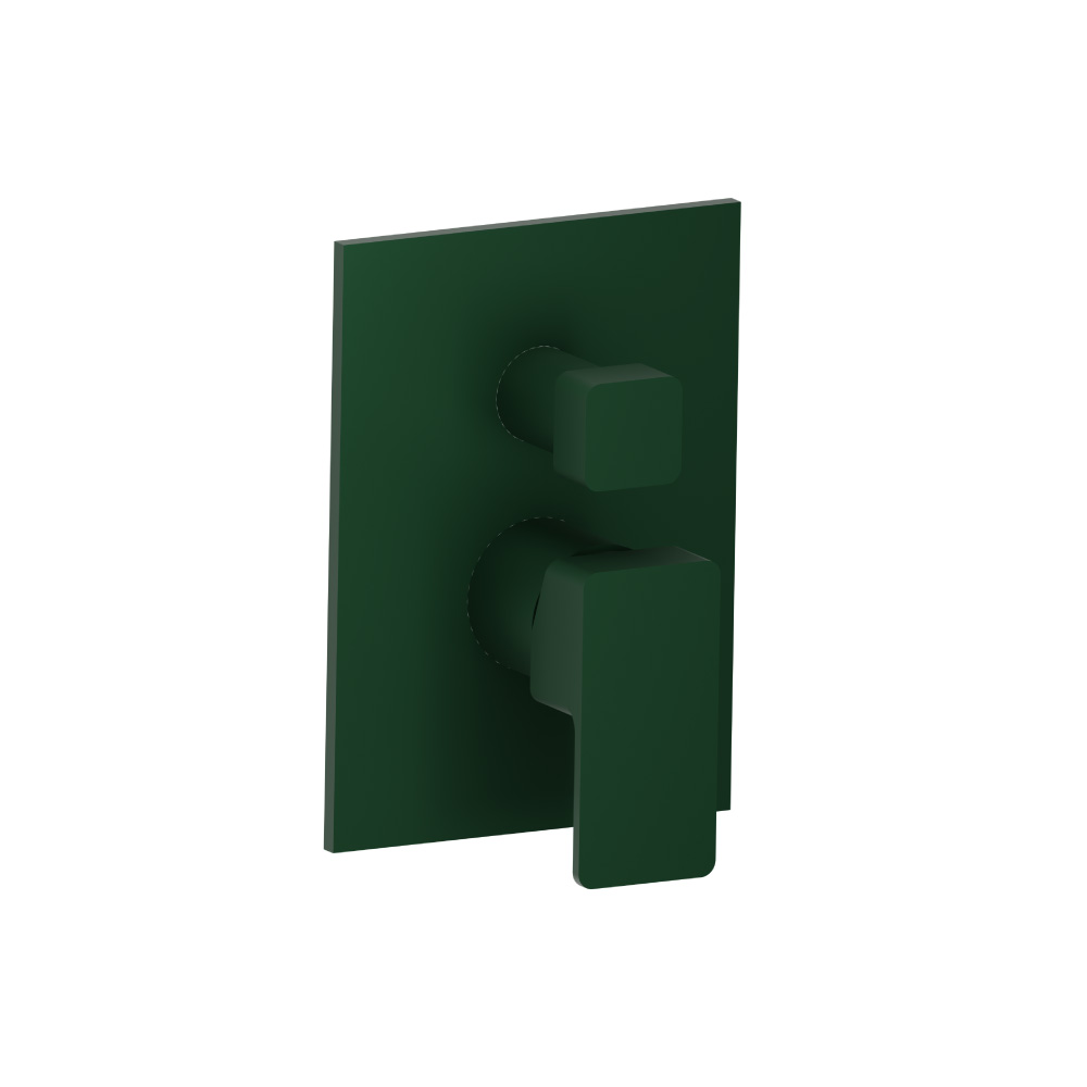 Tub / Shower Trim With Pressure Balance Valve - 2-Output | Leaf Green