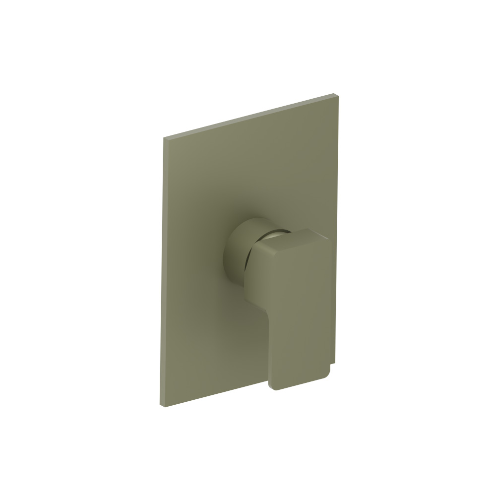 Shower Trim With Pressure Balance Valve | Army Green